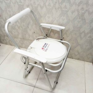 توالت فرنگی مبله تاشو آلومینیوم مکث طب